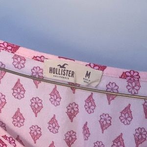 Hollister Boho Front Tie Long Sleeve Shirt